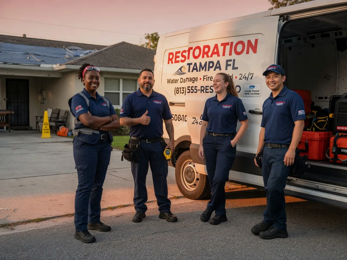 Water Damage Restoration company in Lancing, TN